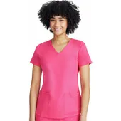 Healing Hands Women's Monica V-Neck Solid Scrub Top 2500