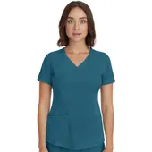 Healing Hands Women's Monica V-Neck Solid Scrub Top 2500