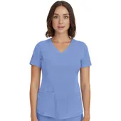 Healing Hands Women's Monica V-Neck Solid Scrub Top 2500