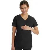 Healing Hands Women's Mila Maternity Solid Scrub Top 2510