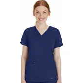 Healing Hands Women's Mariah Rib Trim Scrub Top 2530