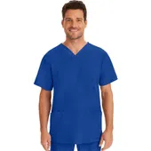 Healing Hands Men's Matthew V-Neck Solid Scrub Top 2590