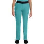 Healing Hands Women's Rachel Elastic Waistband Cargo Scrub Pant 9500