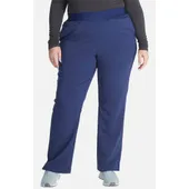 Cherokee Women's Mid Rise Straight Leg Cargo Scrub Pant CK136A