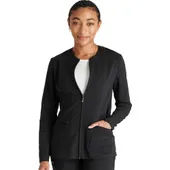 Cherokee Women's 2 Pocket Zip Front Scrub Jacket CK356A