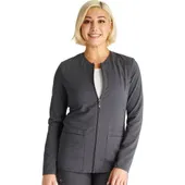 Cherokee Women's 2 Pocket Zip Front Scrub Jacket CK356A