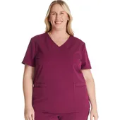 Cherokee Women's V-Neck 2 Pocket Scrub Top CK837A