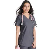 Cherokee Women's V-Neck Scrub Top CK843