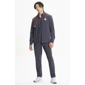 Infinity Men's Zip Front Scrub Jacket IN350A