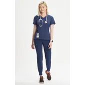 Infinity Women's V-Neck Scrub Top IN620A