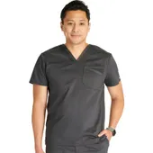 Cherokee Workwear Men's Mesh Trim Scrub Top WW751