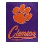 COL-070/670 Northwest Clemson Tigers Signature 50X60 Raschel Throws 