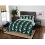 COL-875 Northwest Michigan State Spartans Queen Rotary Bed In A Bag Set 86X86 