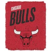 NBA-019 Northwest Chicago Bulls Headliner Jacquard Throw, 46"X60" 