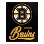 NHL-070/670 Northwest Boston Bruins Signature Raschel, 50"X60" 