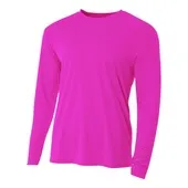 A4 Cooling Performance Youth Long Sleeve Crew