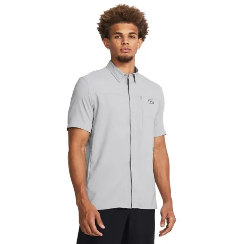 Under Armour Men's Fish Hybrid Woven Short Sleeve Shirt 1383571