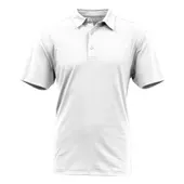 BAW Men's Spandex Solid Polo Shirt DK1000