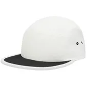 Pacific Headwear Packable Camper/Trucker Cap (White/Black)