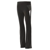 Womens Wide Waistband, Low Rise, Heathered Micro-Interlock Panels Pants 