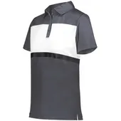 Womens 3-Button, 50+UPF Polo Shirt (Black,Carbon,Cardinal,Sky,Forest,Kelly,Maroon,Navy,White)