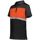 Womens 3-Button, 50+UPF Polo Shirt (Black,Carbon,Cardinal,Sky,Forest,Kelly,Maroon,Navy,White)