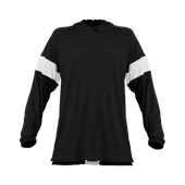 Youth (YXL - Black/White) Contender Long Sleeve Shooter Shirt