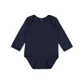 Rabbit Skins Infant Long Slv Jrsy Bodysuit 4421