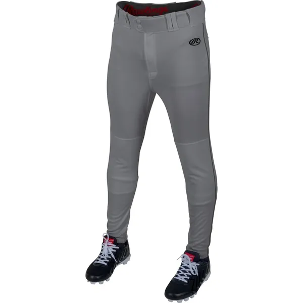 Pantalon De Baseball Rawlings Launch - Homme Adulte - Blanc - Taille M - Jogger Fit - Neuf