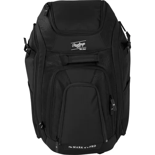 Sac D'équipement De Baseball Rawlings EAOL14S03 - Grand Modèle 2024 - Noir/Or Léger