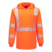 Portwest Hi-Vis Lightweight Hooded T-Shirt L/S L042