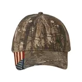 Kati Camo Woven USA Flag Mesh Cap KAT-LC350M