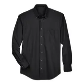 Devon & Jones Men's Crown Collection Tall Broadcloth Woven Dress Shirt D620T
