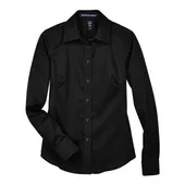 Devon & Jones Women's Crown Collection Solid Stretch Twill Woven Dress Shirt DG530W