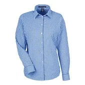 Devon & Jones Women's Crownlux Performance Gingham Dress Shirt DG536W