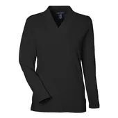 Devon & Jones Women's Raleigh Shawl Collar Knit Top DP121W