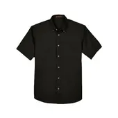 Harriton Men's Easy Blend Twill Dress Shirt with Stain-Release M500S