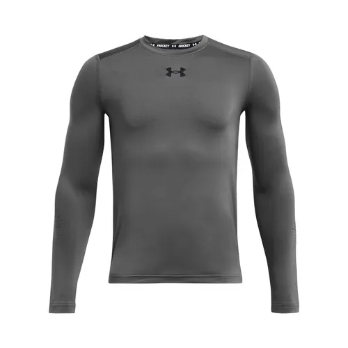 Under Armour Hockey Grippy Boys' Fitted Long Sleeve Shirt 1387511. Free shipping.  Some exclusions apply.