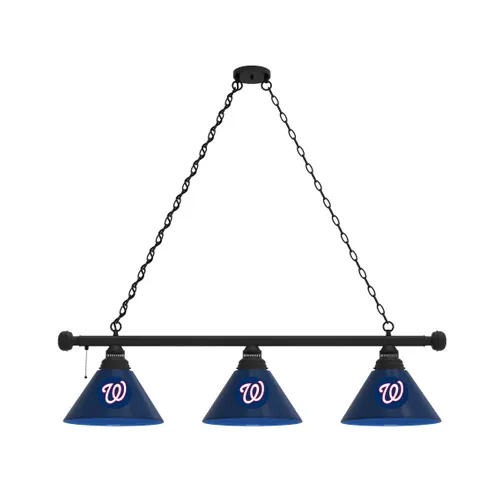 Holland Washington Nationals 3 Shade Billiard Light