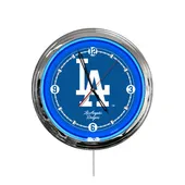 Holland Los Angeles Dodgers Led Wall Clock