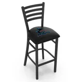 Holland L004 Miami Marlins Stationary Counter Stool