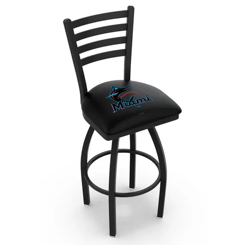 Holland L014 Miami Marlins Swivel Counter Stool