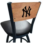 Holland L038 New York Yankees Swivel Counter Stool