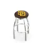 Holland L8c2c San Diego Padres Swivel Counter Stool