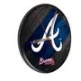 Holland Atlanta Braves Solid Wood Clock