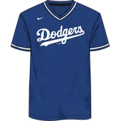Nike MLB Vapor V-Neck Jersey Los Angeles Dodgers 03Q5