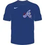Nike MLB Adult Short Sleeve Dri-Fit Crew Neck Tee Atlanta Braves N223