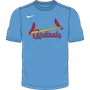 Nike MLB Adult Short Sleeve Dri-Fit Crew Neck Tee St. Louis Cardinals N223