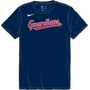 Nike MLB Youth Short Sleeve Dri-Fit Crew Neck Tee Cleveland Guardians NY23
