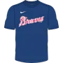 Nike MLB Youth Short Sleeve Dri-Fit Crew Neck Tee Atlanta Braves NY23